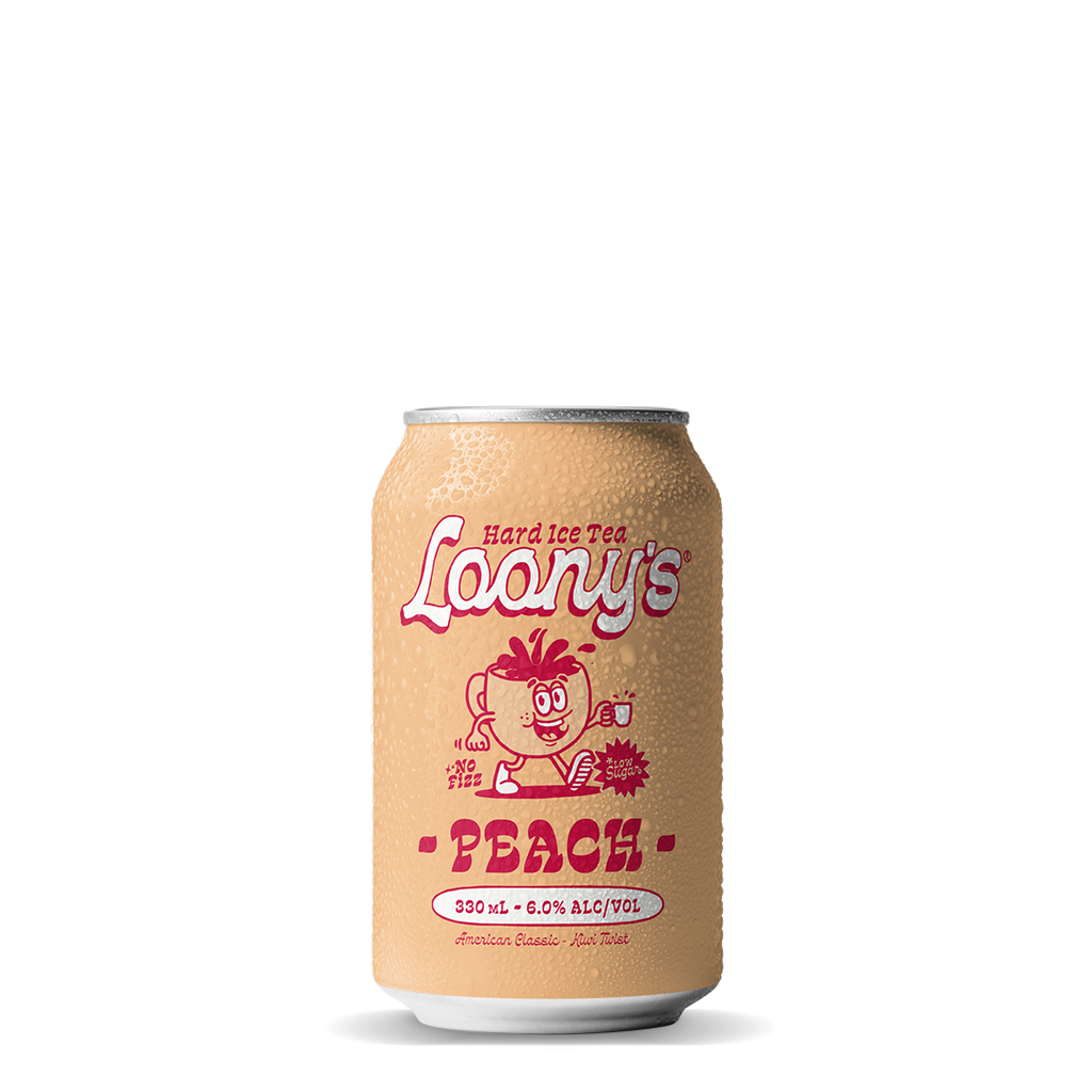 Loony's Hard Iced Tea- Peach