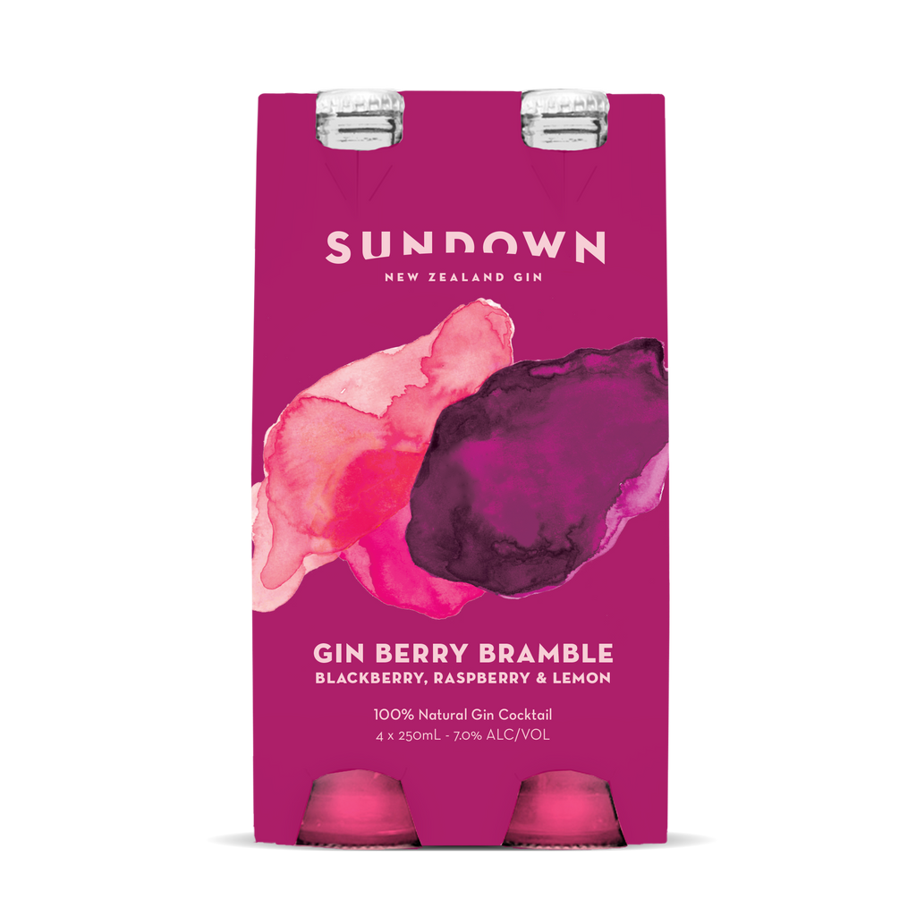 Sundown Berry Bramble Cocktail