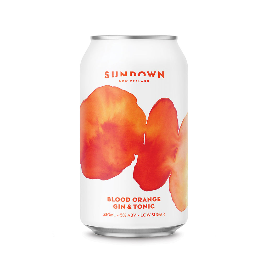 Sundown Cans - Blood Orange Gin & Tonic