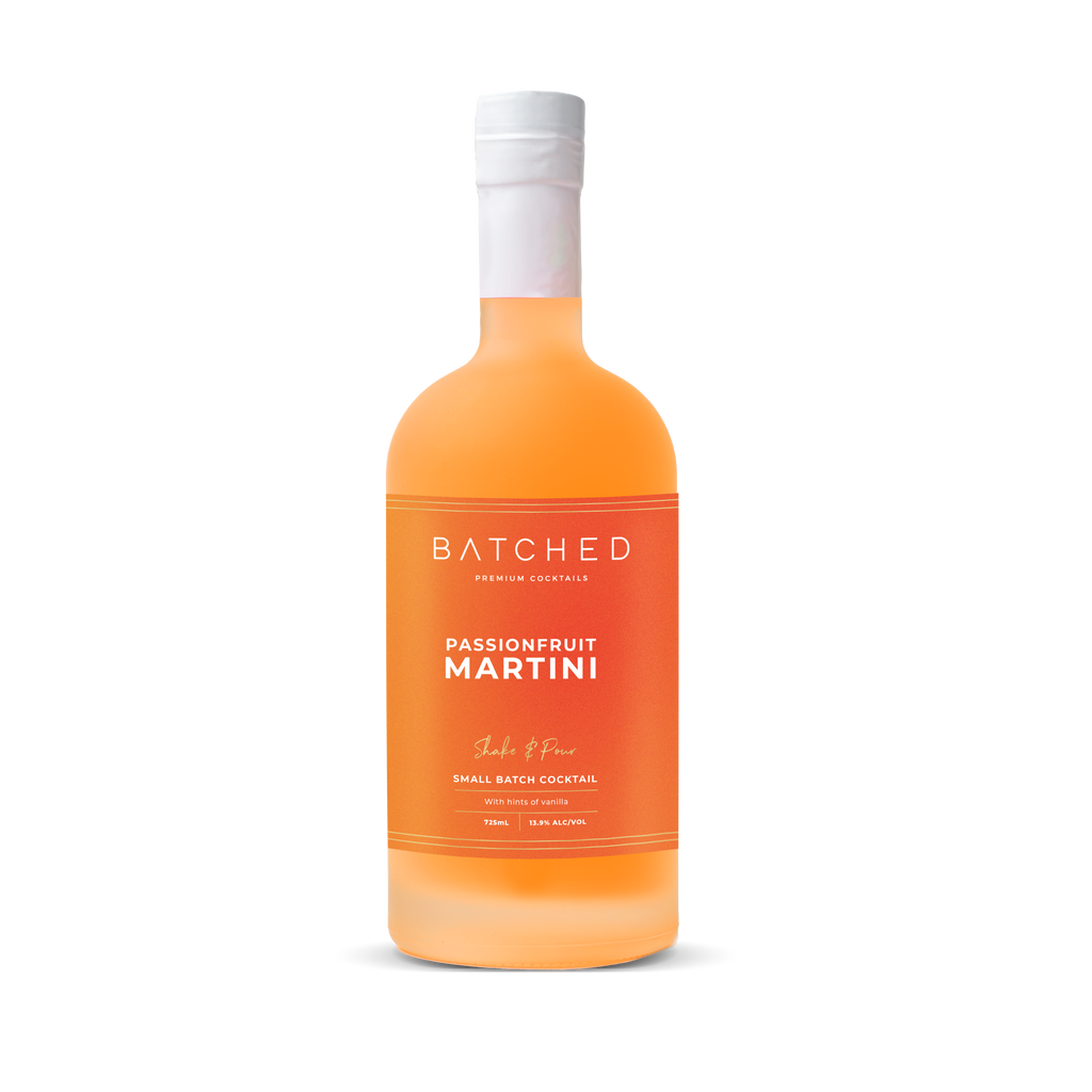 Batched Passionfruit Martini