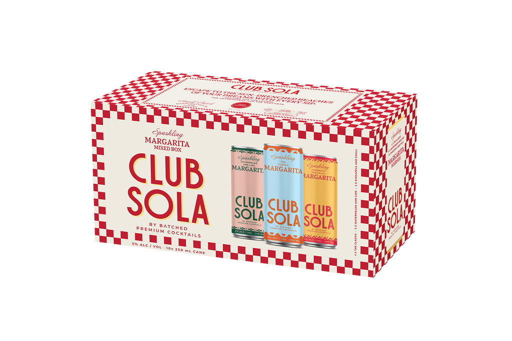 Club Sola - Mixed Box Sparkling Margarita